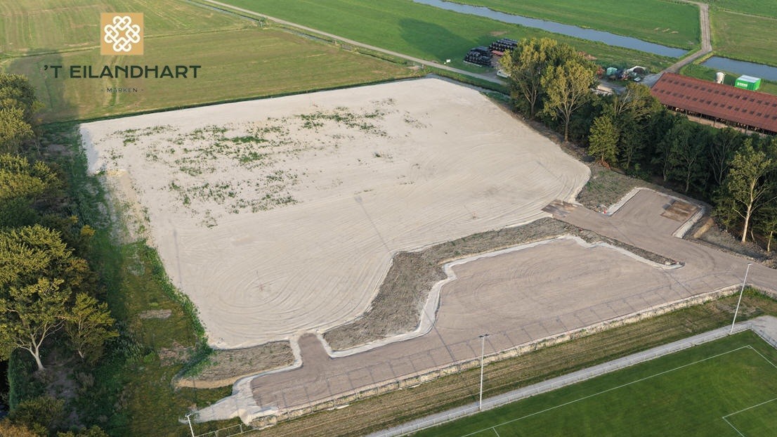 De contouren van De Zinkerwerf worden zichtbaar